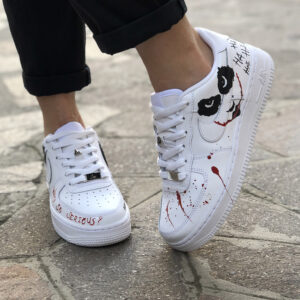 Nike Air Force One Custom Dipinte A Mano Why So Serious - Vol.2