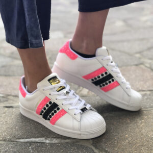 adidas superstar rosa brillantini