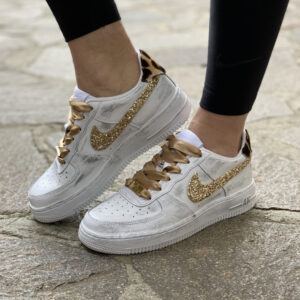 air force baffo leopardato
