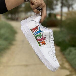 Nike Air Force One Custom Dipinte A Mano Pop Art