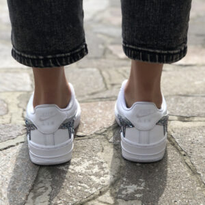 Nike Air Force One Custom Glitter & Lurex