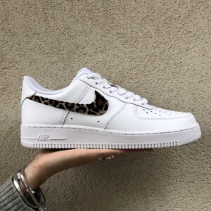 Nike Air Force One Custom Swoosh Leo