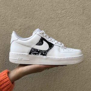 Nike Air Force One Custom Bandana Nera - Vol 2