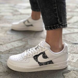 Nike Air Force One Custom Bandana Nera - Vol 2