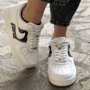 Nike Air Force One Custom Bandana Nera - Vol 2