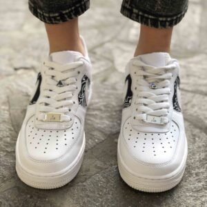 Nike Air Force One Custom Bandana Nera - Vol 2