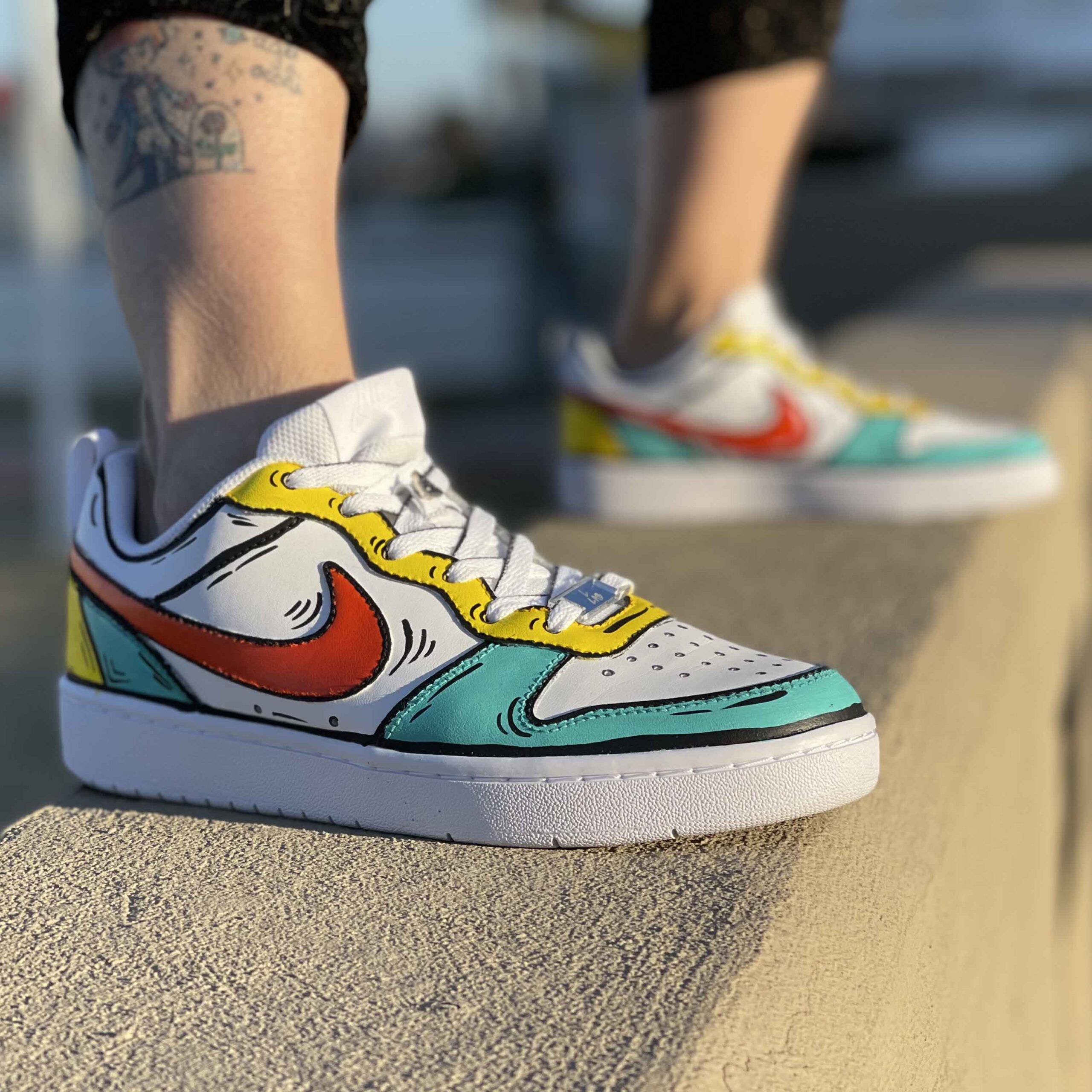 Nike court hotsell borough low custom