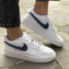 Nike Air Force One Custom Swoosh Jeans Denim