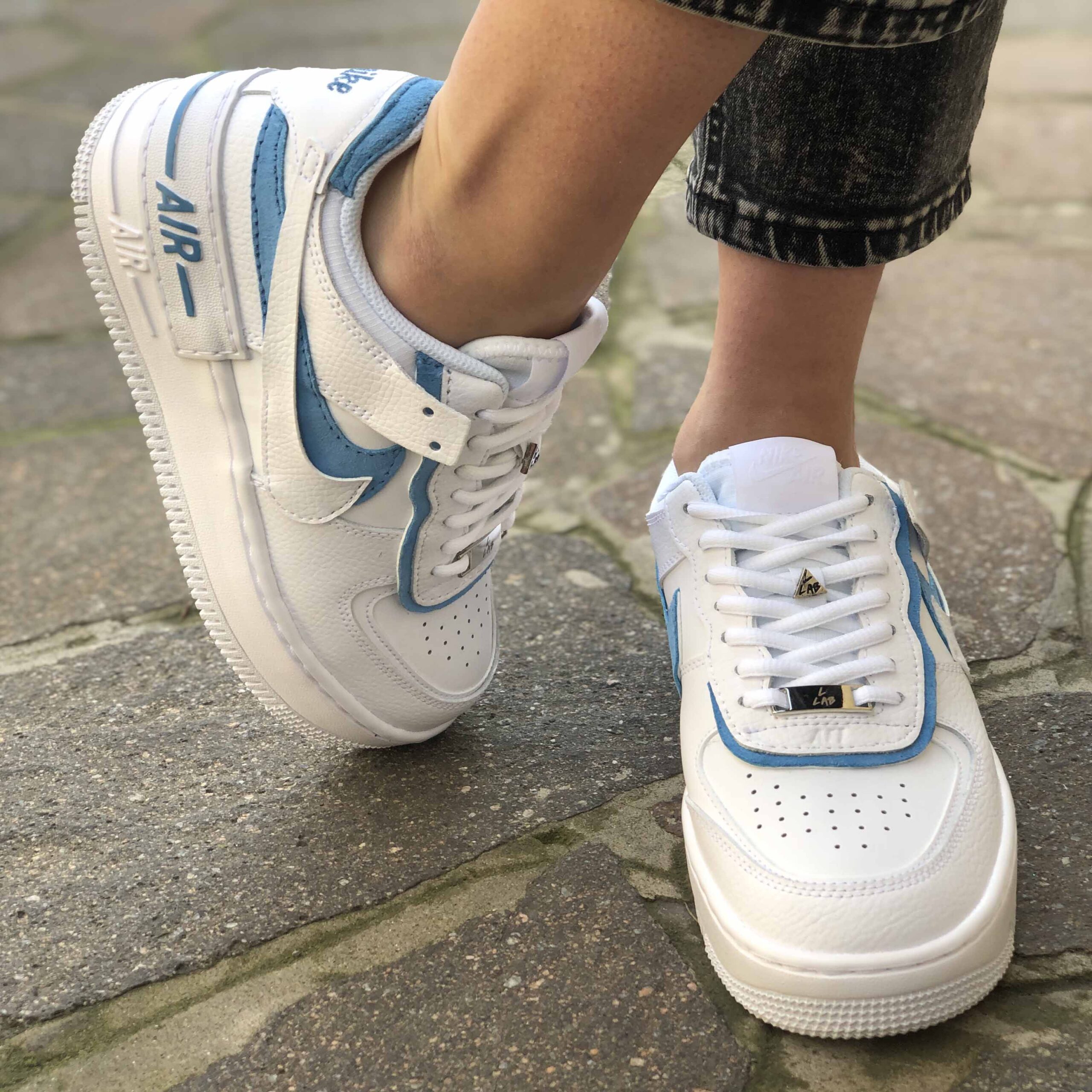 Nike air force 1 shadow azzurre 2025