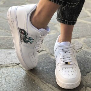 Nike Air Force 1 Disegnate Custom Poket Monster A