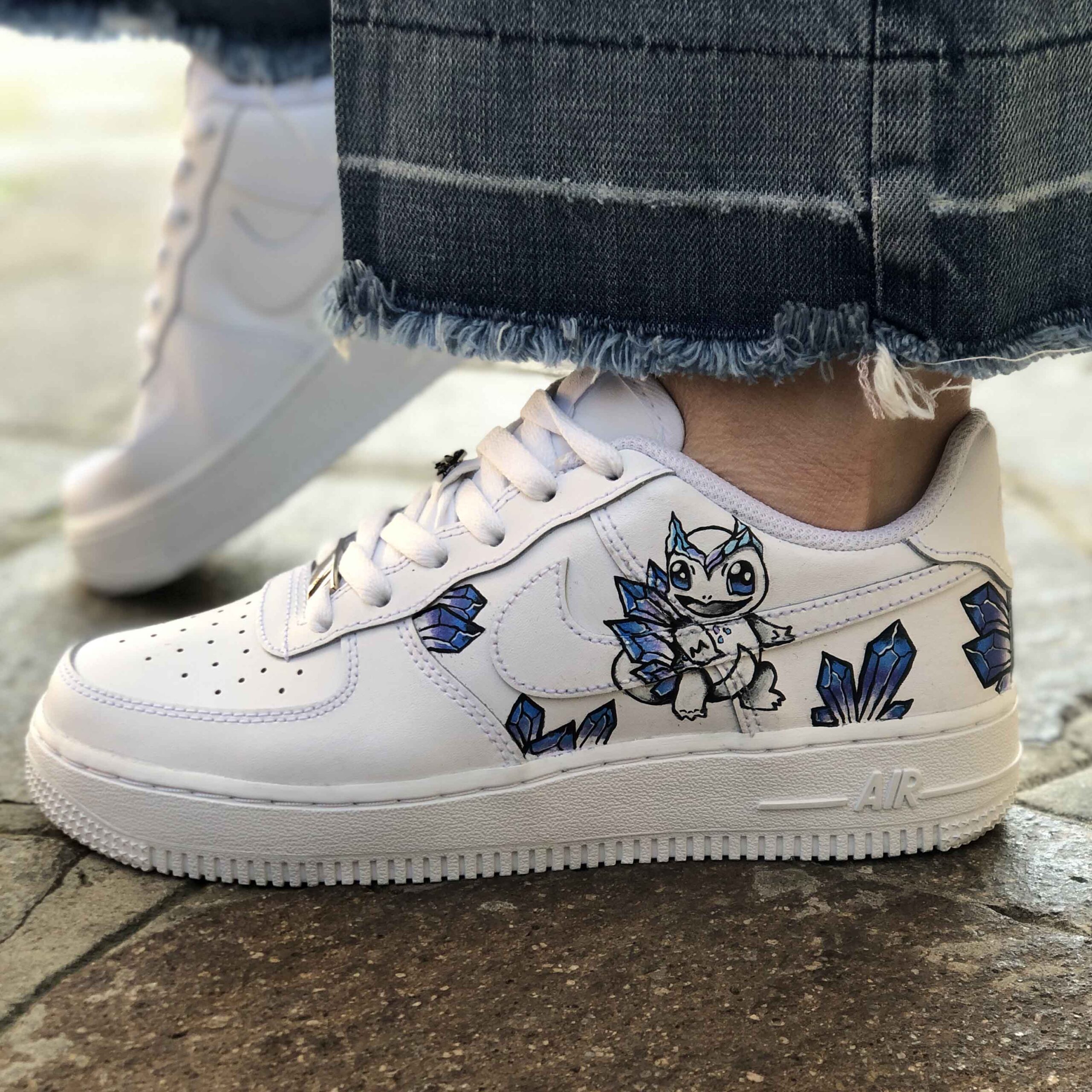 Nike Air Force 1 Disegnate Custom Poket Monster B