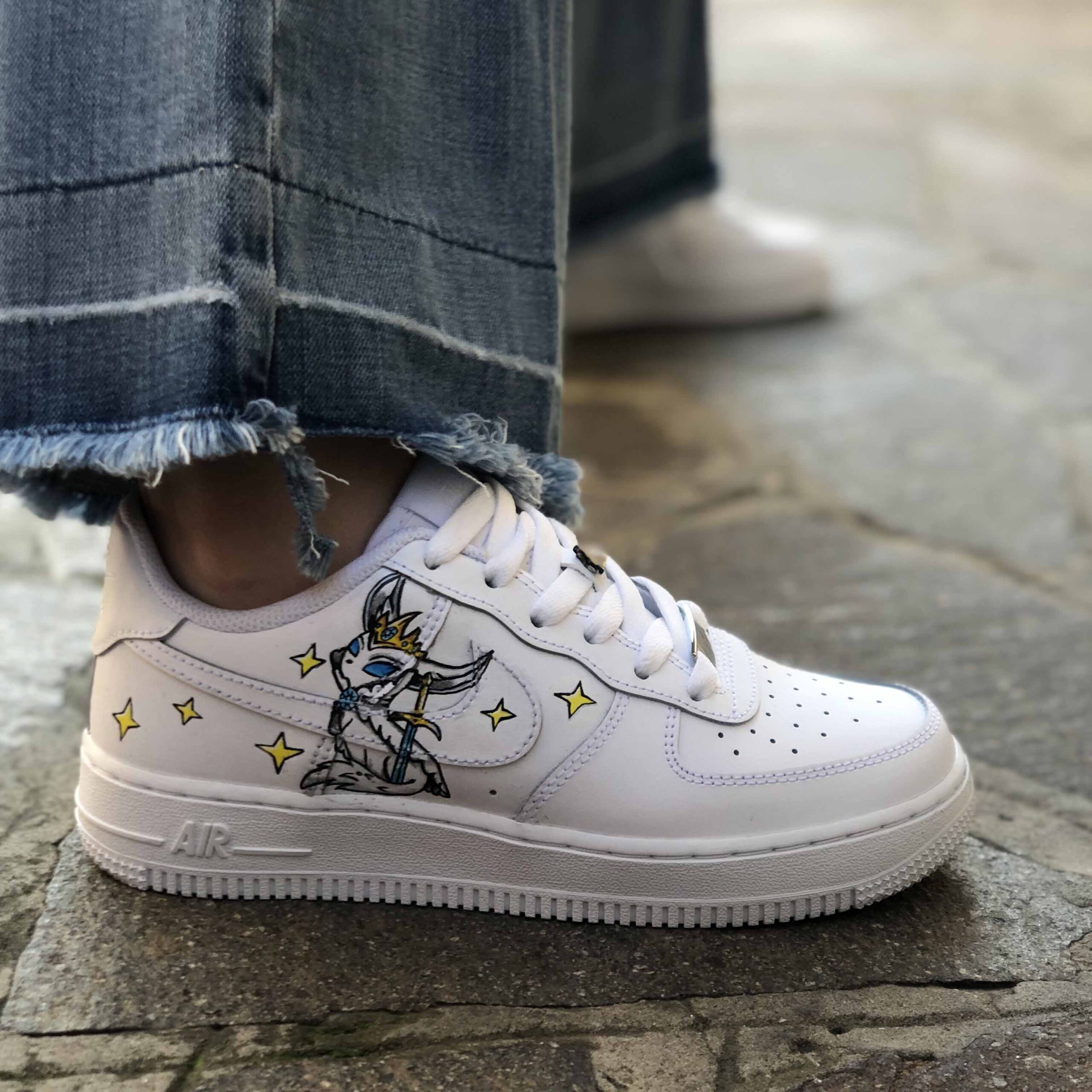 Nike Air Force 1 Disegnate Custom Poket Monster B