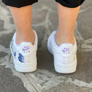 Nike Air Force 1 Disegnate Custom Poket Monster C