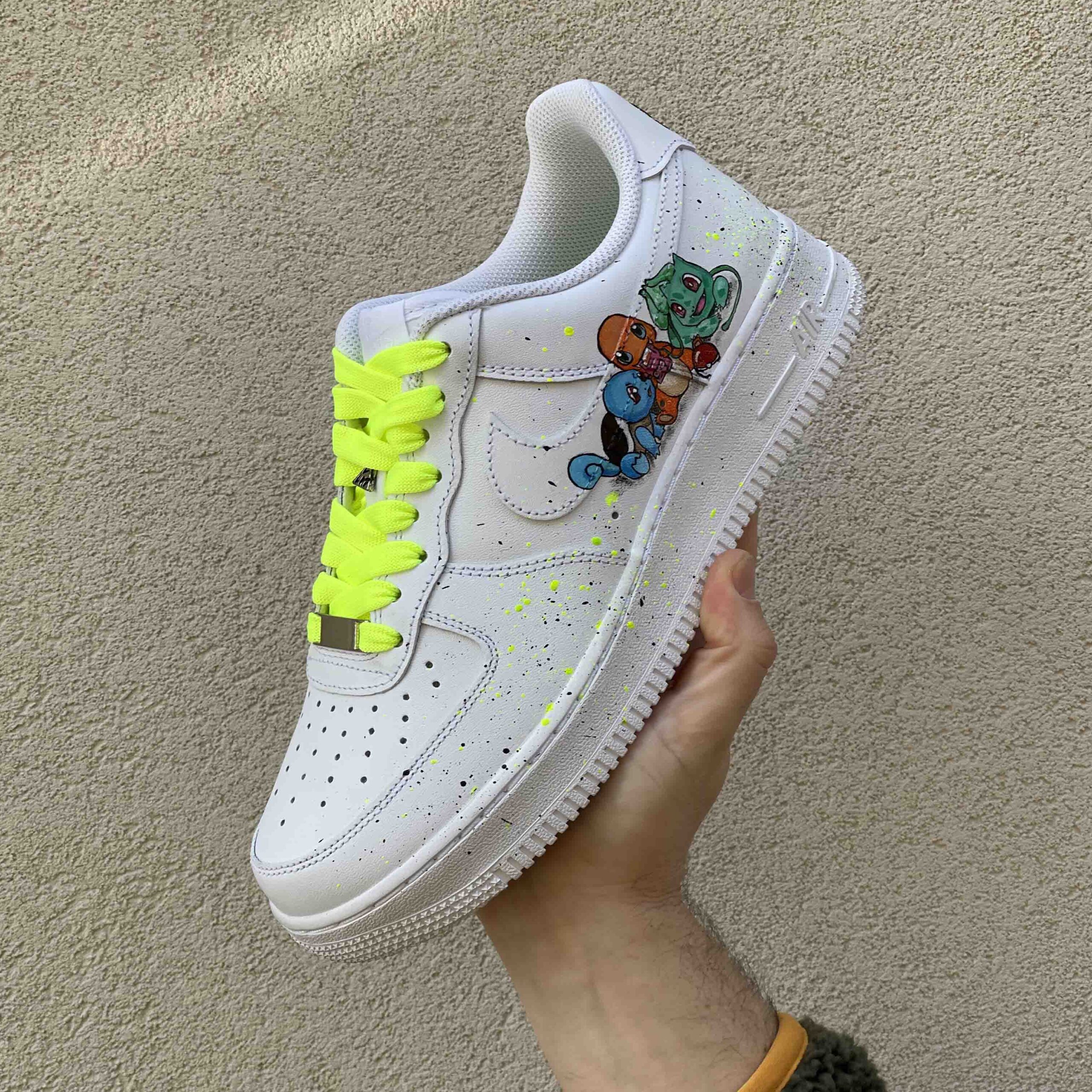 Nike Air Force 1 Disegnate Custom Poket Monster D