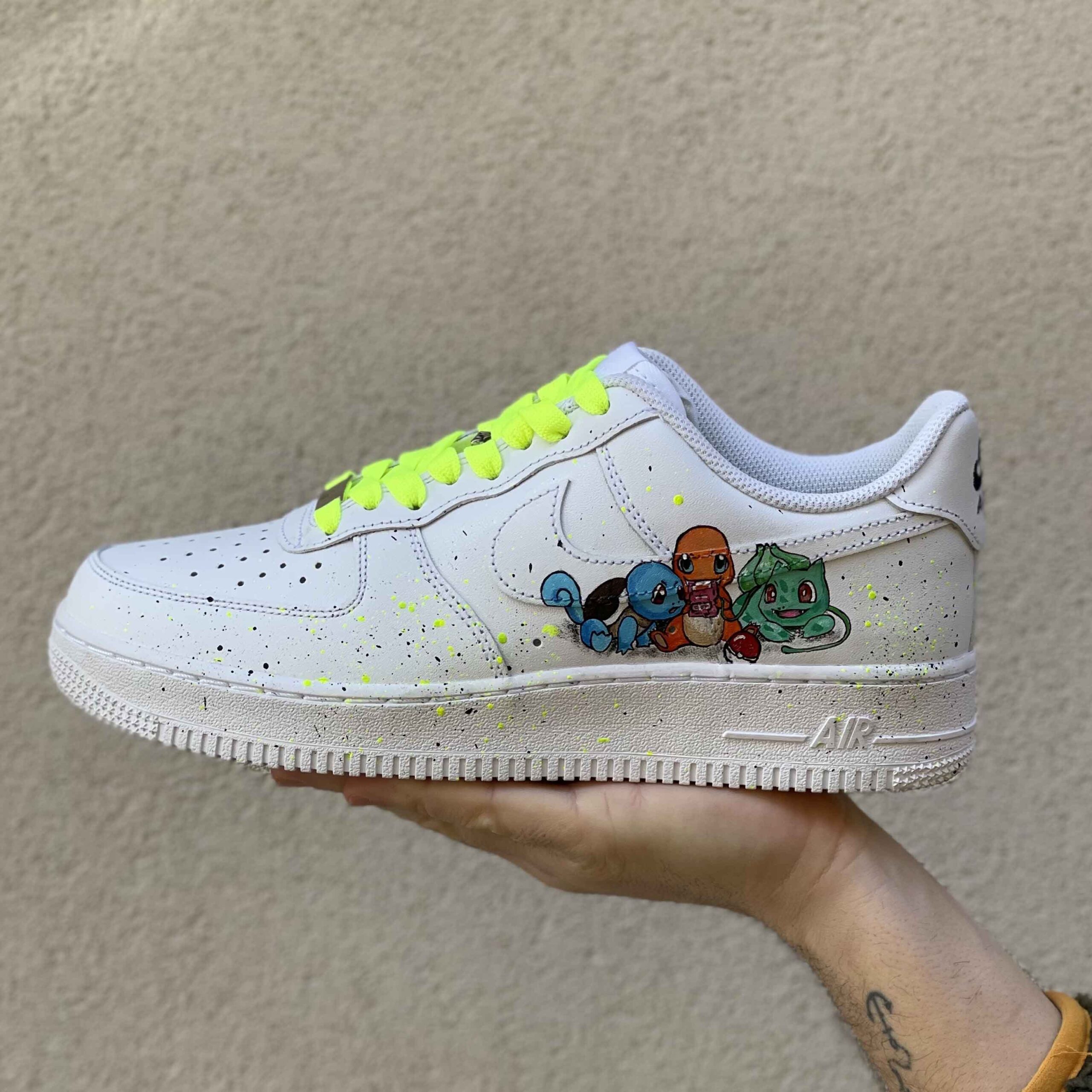 Nike Air Force 1 Disegnate Custom Poket Monster D