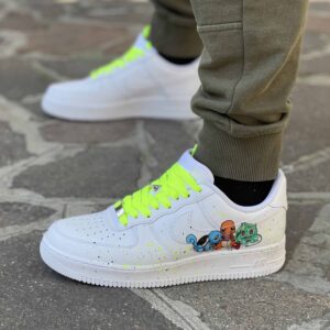 Nike Air Force 1 Disegnate Custom Poket Monster D