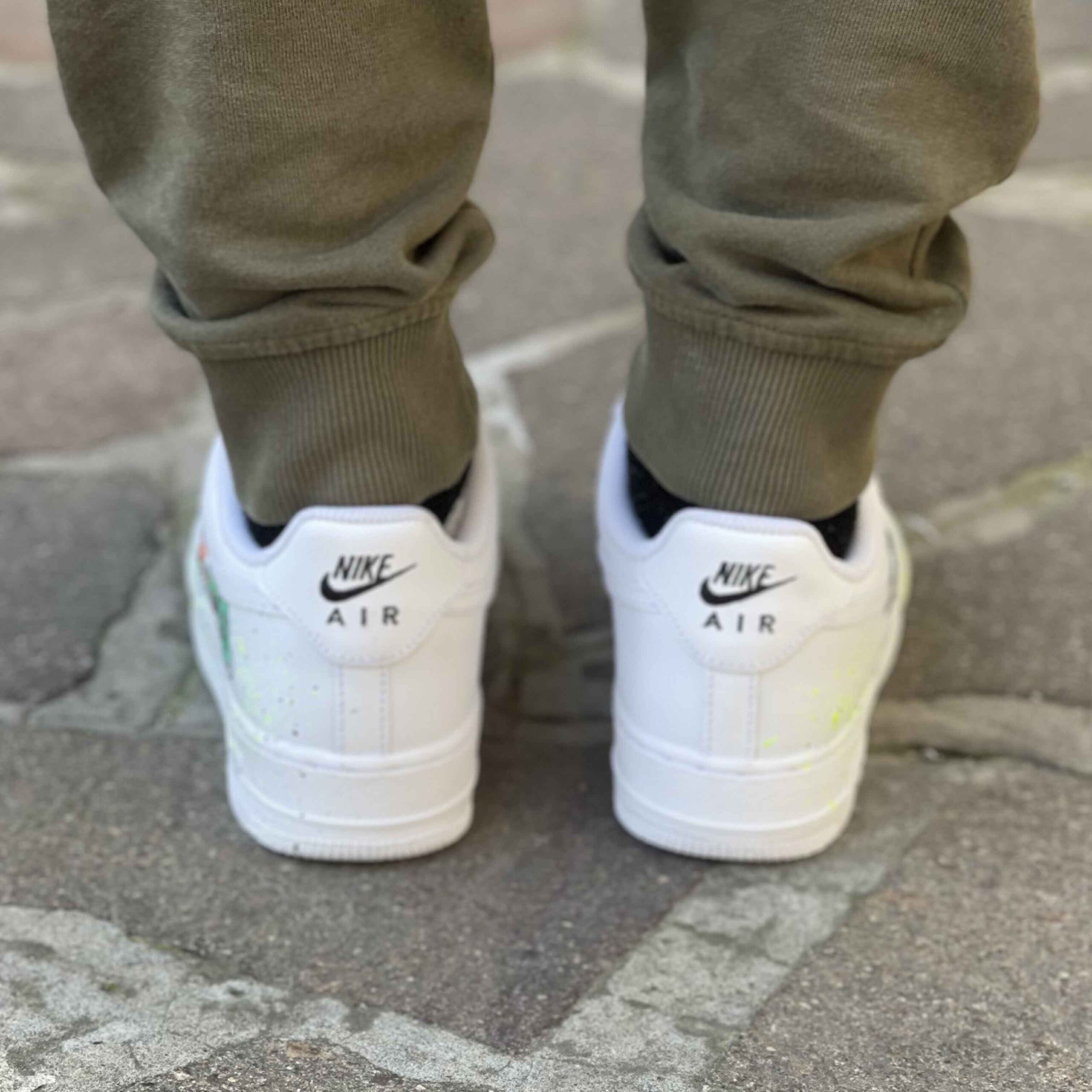 Nike Air Force 1 Disegnate Custom Poket Monster D