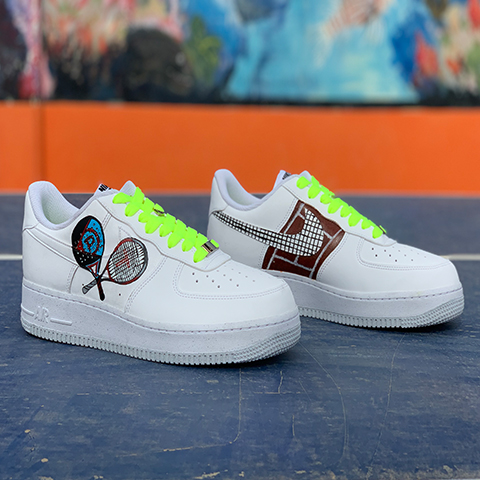 Nike Air Force 1 Disegnate Custom Padel