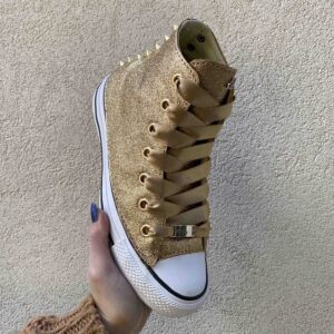 Converse All Star Custom Glitter Degrade Oro 2 LLab scarpe Custom