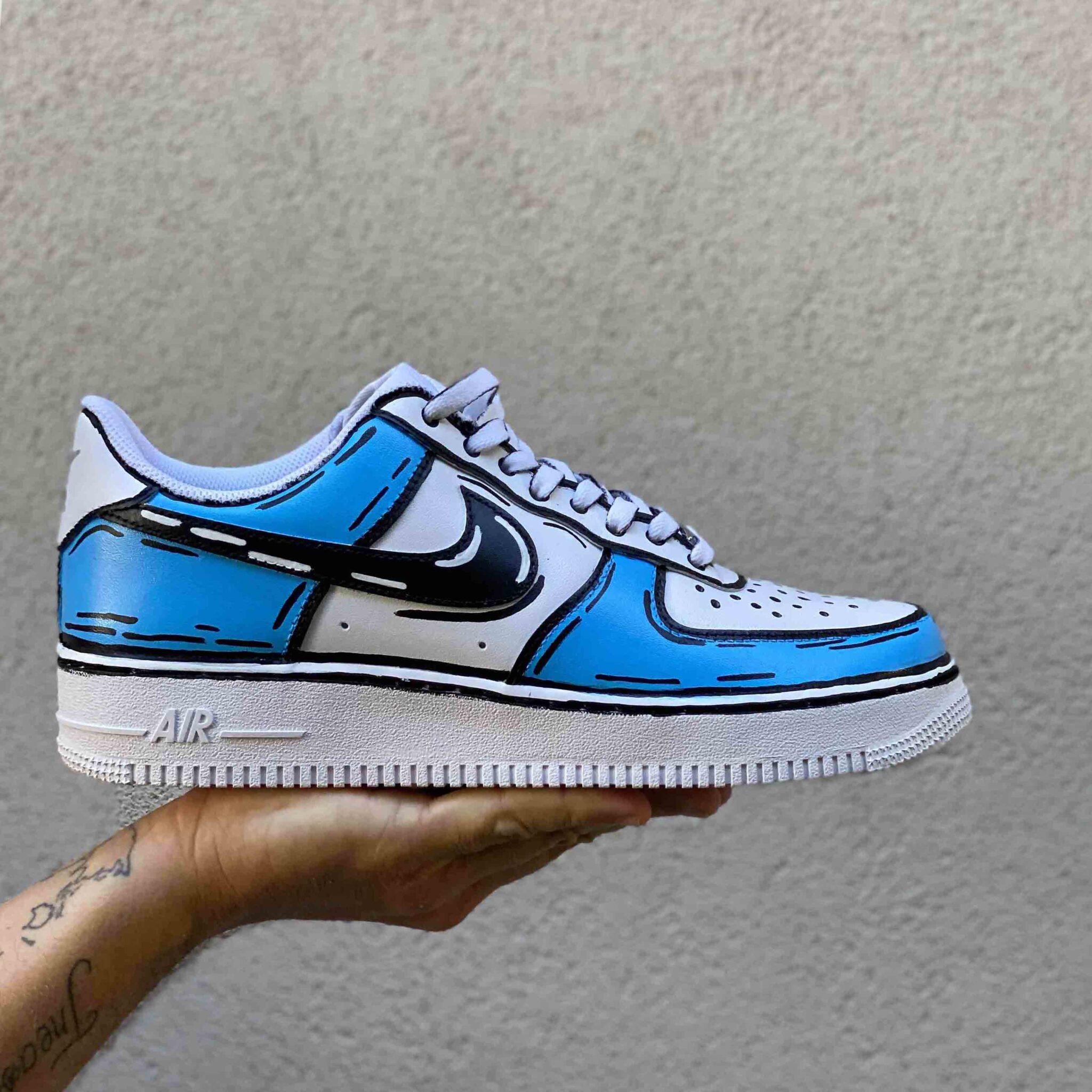 nike air force 1 cartoon