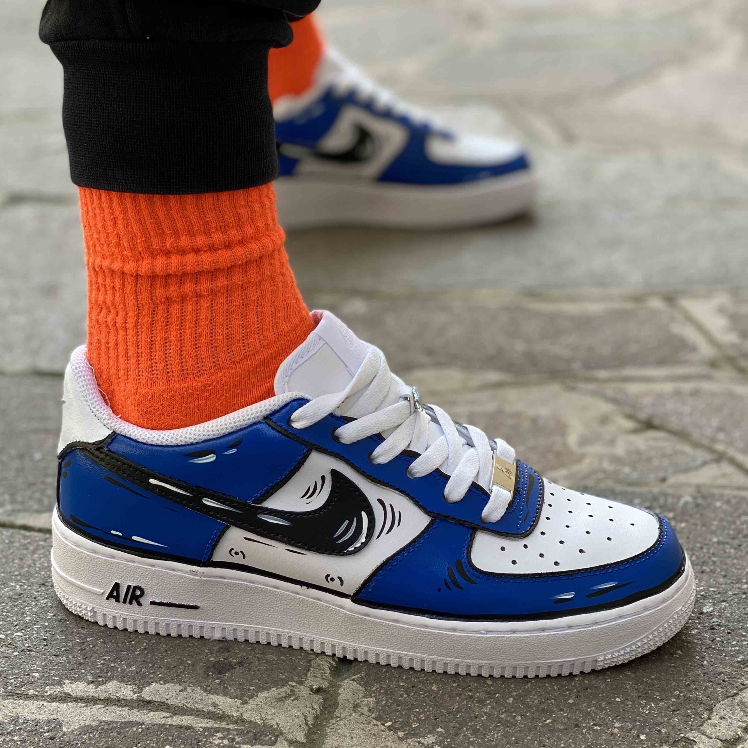 air force bianche blu e rosse