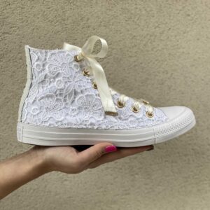 Converse con scritte top