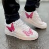 Nike Air Force One Custom Farfalle Cucite A Mano - Vol.2