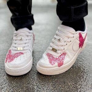 Nike Air Force One Custom Farfalle Cucite A Mano - Vol.2