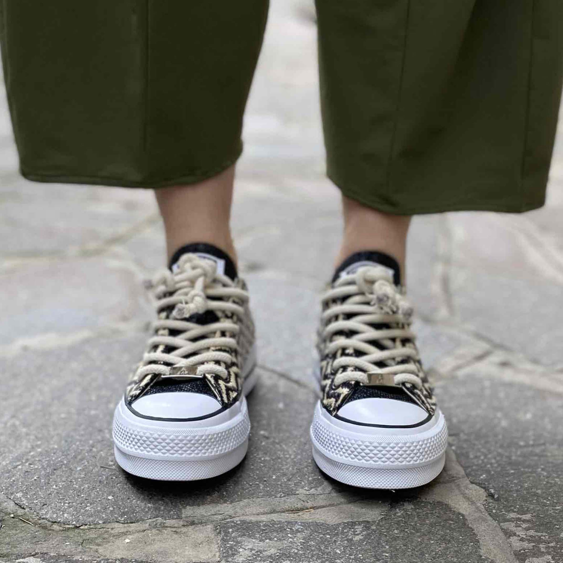 raffia platform converse