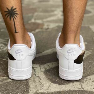 Nike Air Force One Custom Dipinte A Mano Creazione di Michelangelo