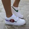 Nike Air Force One Custom Dipinte A Mano Mary Jane