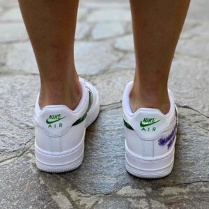 Nike Air Force One Custom Dipinte A Mano Mary Jane