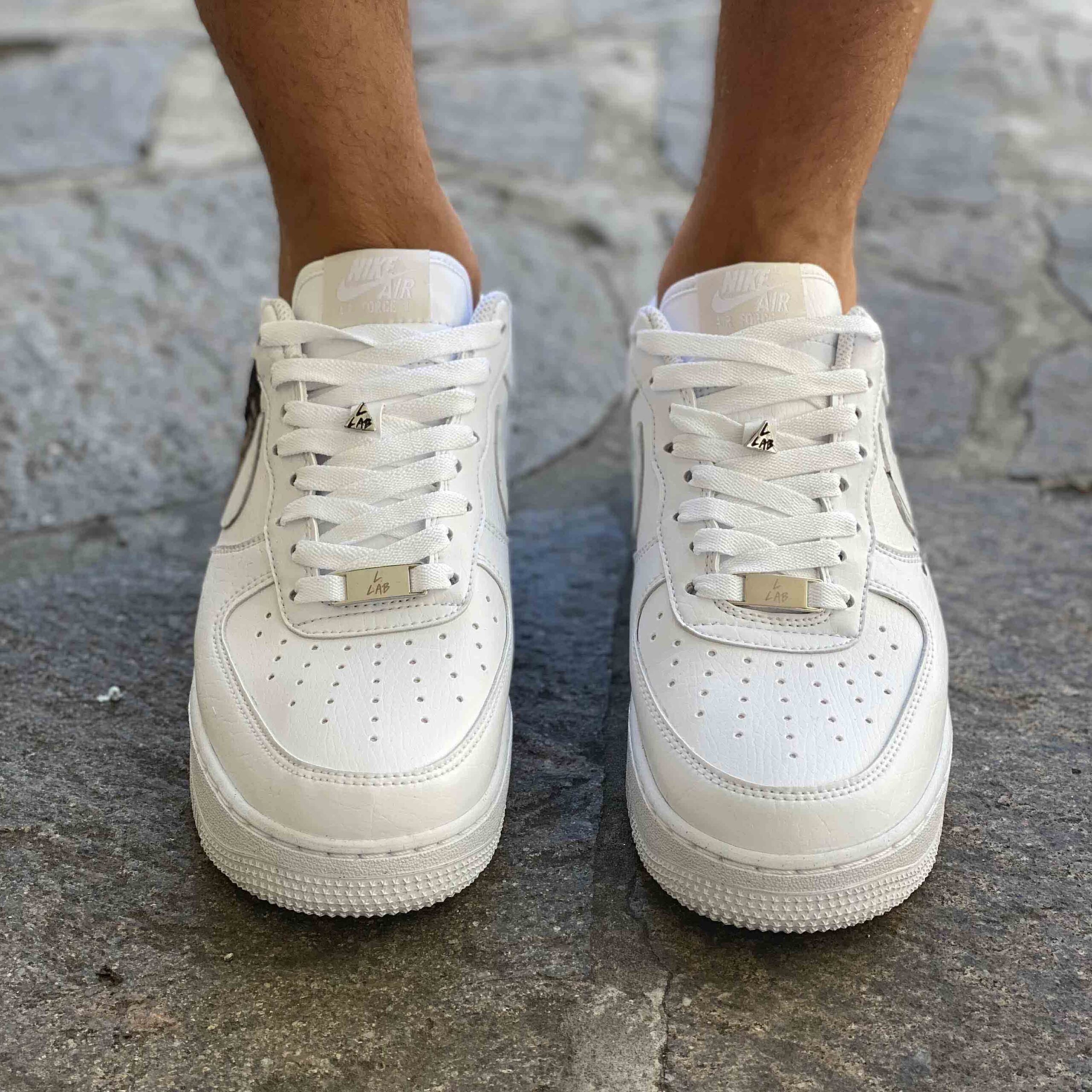 Nike Air Force One Custom Dipinte A Mano Pastore Tedesco