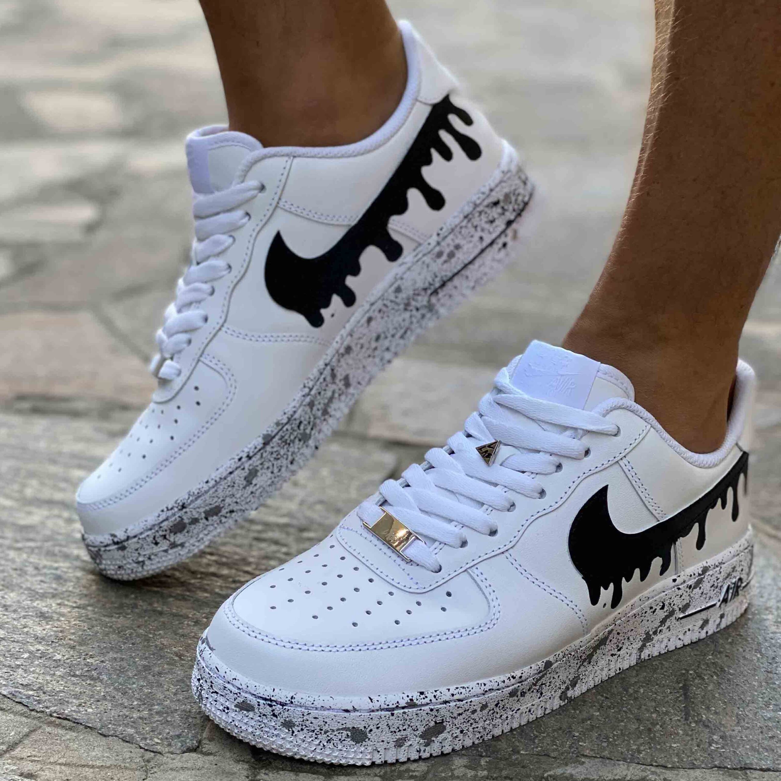 Nike air force 1 uomo argento outlet