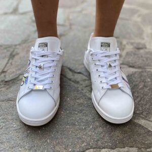 Adidas Stan Smith Personalizzate Dipinte A Mano Love