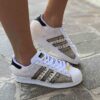 Adidas Superstar Personalizzate Off-White Oro Vol.2