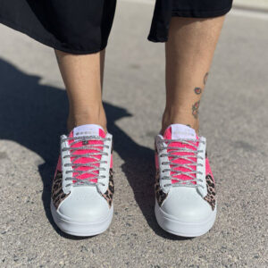 Diadora Personalizzate Game Step Leo Glitter Fucsia