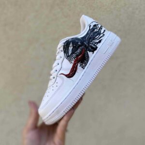 Nike Air Force One Custom Kids Dipinte A Mano Mostro Spaventoso