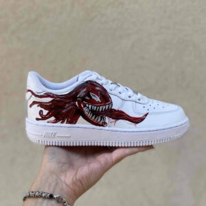 Nike Air Force One Custom Kids Dipinte A Mano Mostro Spaventoso