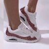 Skechers One Stand on Air Personalizzate Bianche Dettagli Glitter rosa