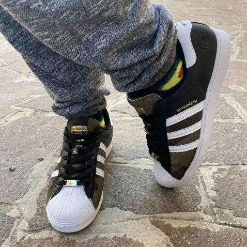 Adidas Superstar Custom Inserti Camouflage LLab scarpe custom