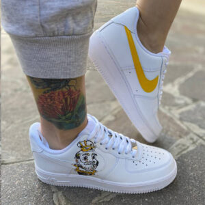 Nike Air Force 1 Custom Dipinte A Mano Marinaio