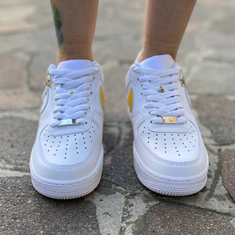 Nike Air Force 1 Custom Dipinte A Mano Marinaio