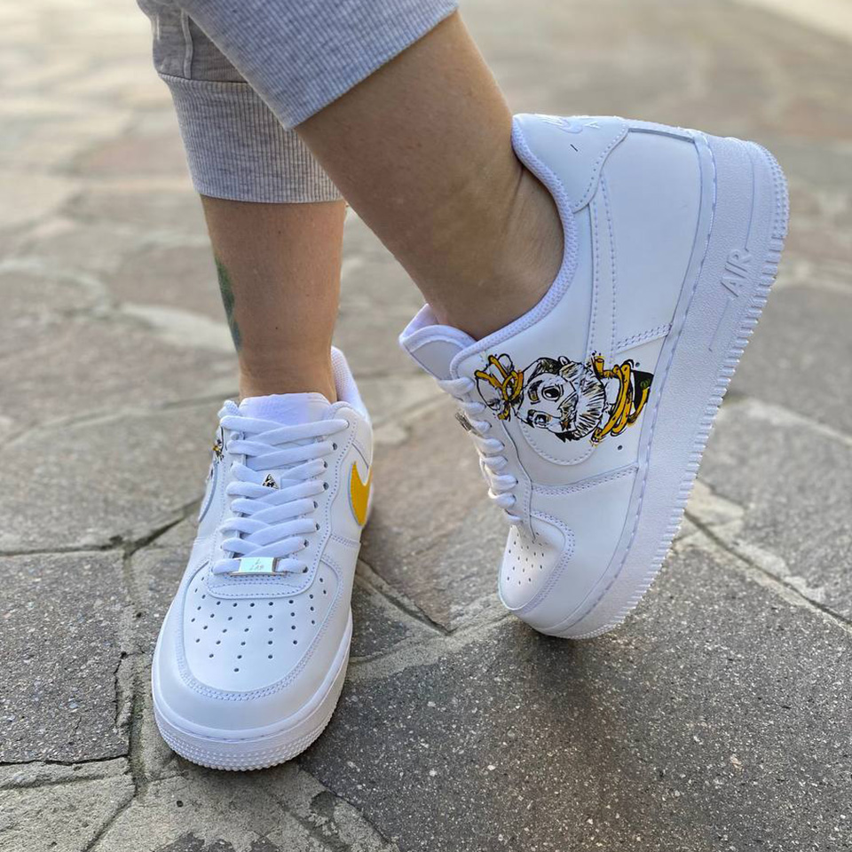 Nike Air Force 1 Custom Dipinte A Mano Marinaio