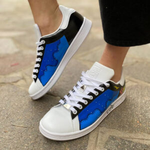 Adidas Stan Smith Personalizzate Dipinte A Mano Life