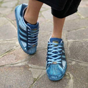 Adidas superstar colorate blu 2025