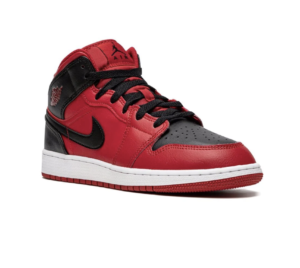 Air Jordan 1 Mid Reverse Bred