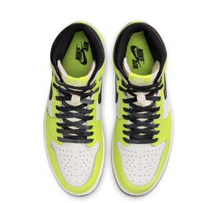 Air Jordan 1 Retro High OG 555088 702 Volt:Black Sail