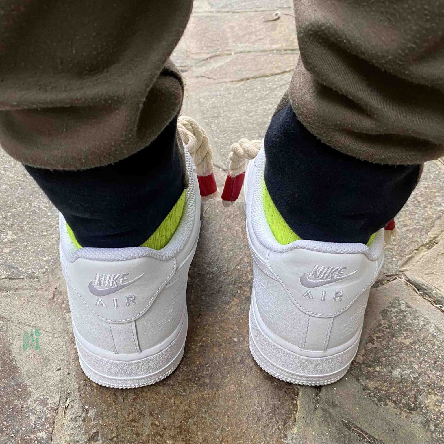 Air Force Chunky Laces Lacci Per Scarpe In Corda Di Cotone