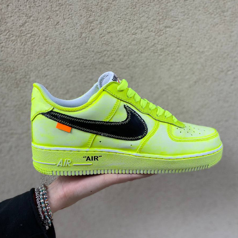 Air force one giallo fluo Clearance